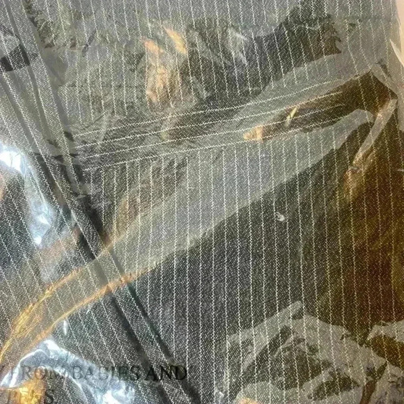 NWT Bag never opened Gray/White Pinstripe pants by Kim Rogers women’s size 12 - Picture 4 of 6